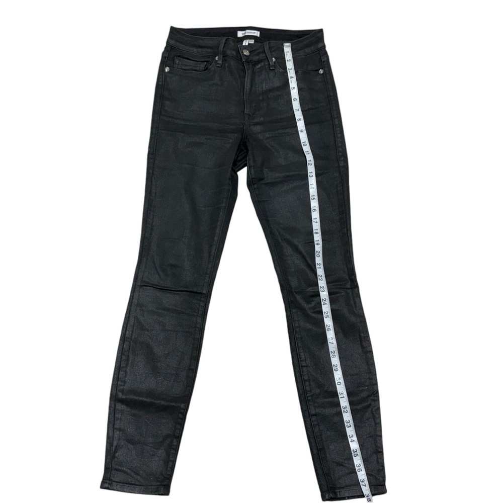 Good American Black High-Rise Skinny Jeans - Picture 10 of 12